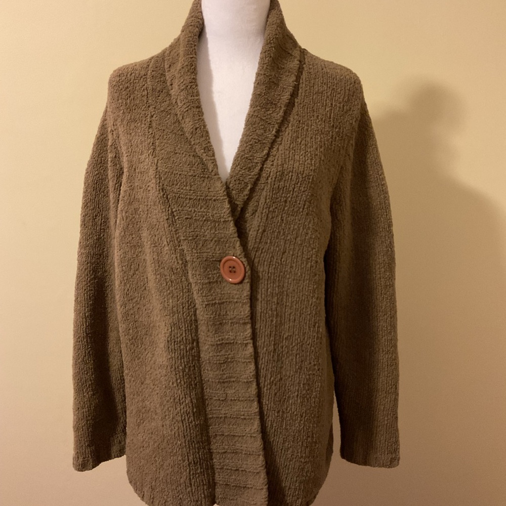 Liz Claiborne Cozy Brown Women's Sweater